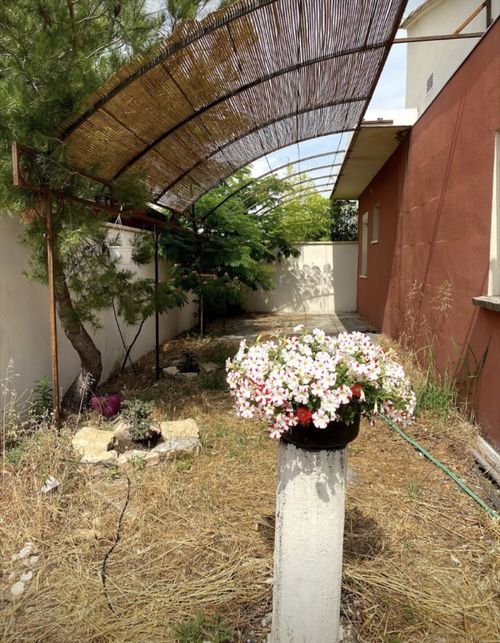 Jardin pergola fleurs de Provence